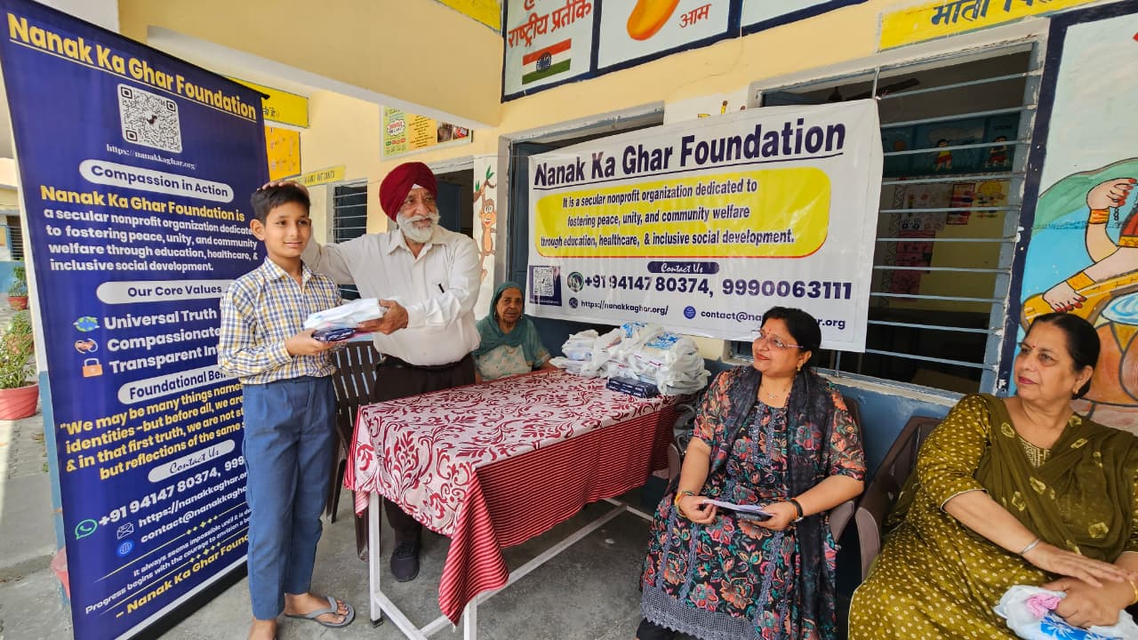 Empowering Young Minds: An Initiative by Nanak Ka Ghar Foundation 🎓✨